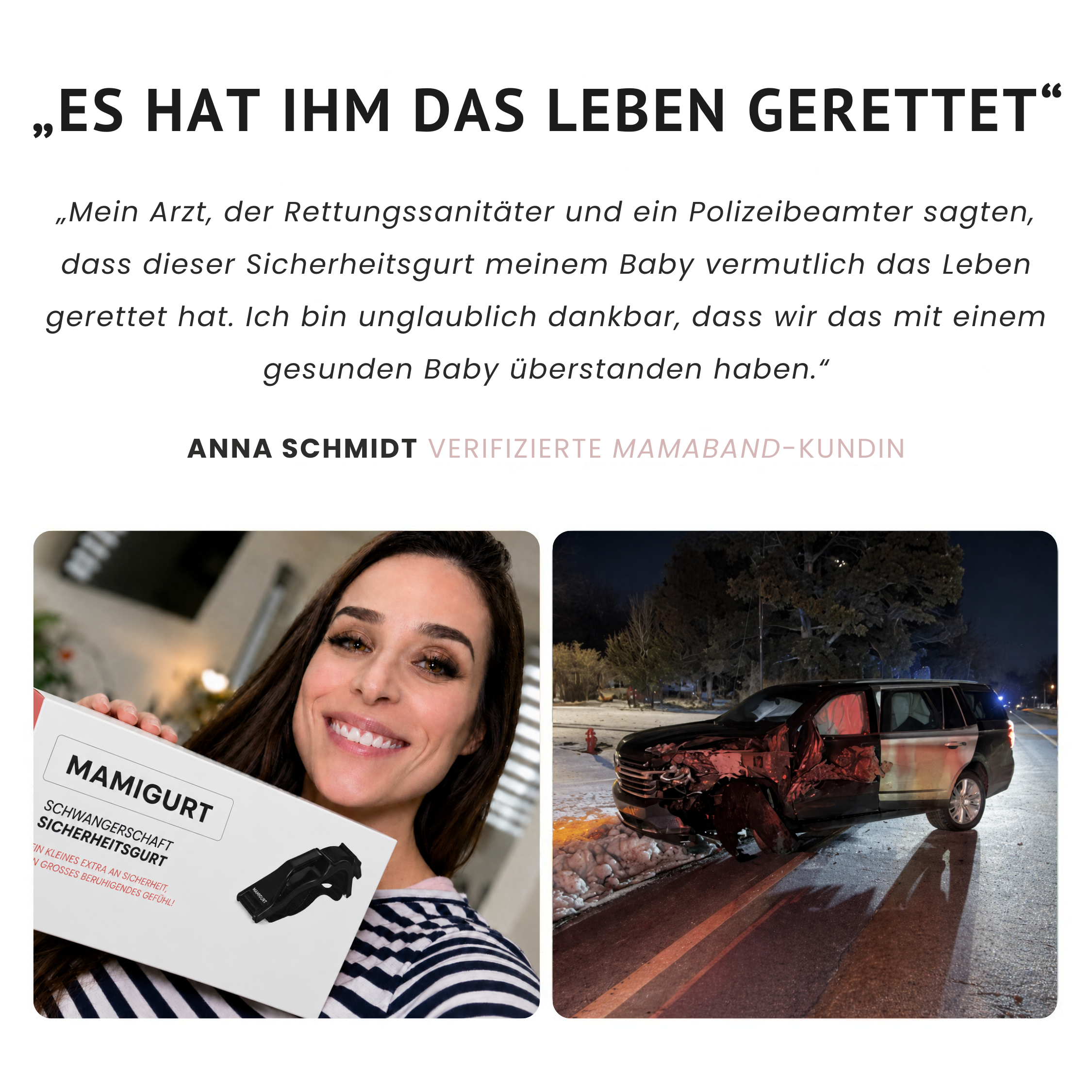 Mamigurt | Schwangerschafts-Sicherheitsgurt