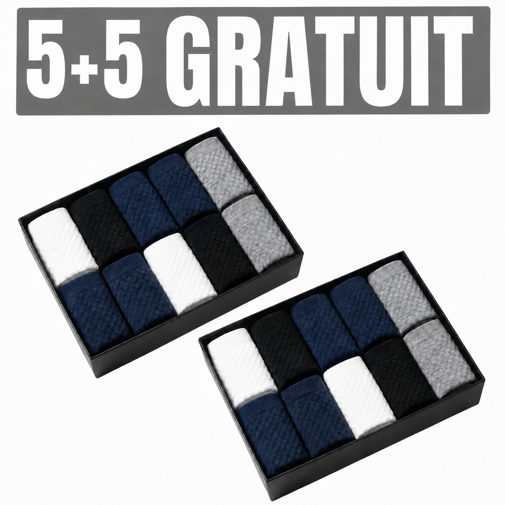 BamSocks | Chaussettes antibactériennes en bambou (pointures 42 à 48)